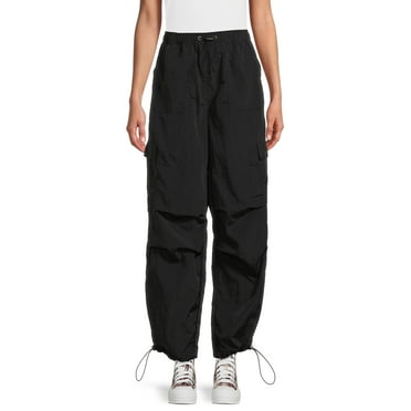 No Boundaries Juniors’ Parachute Pants, Sizes XS-XXXL, 29.5" Inseam