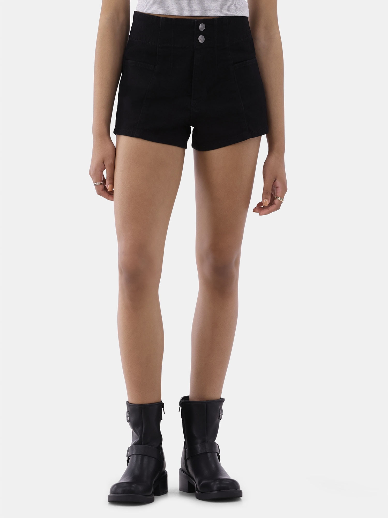 【BAON】Ged Pintuck Short Pants No-Boundaries-Juniors-Pintuck-