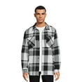thumbnail image 1 of No Boundaries Juniors Plaid Shacket, 1 of 5