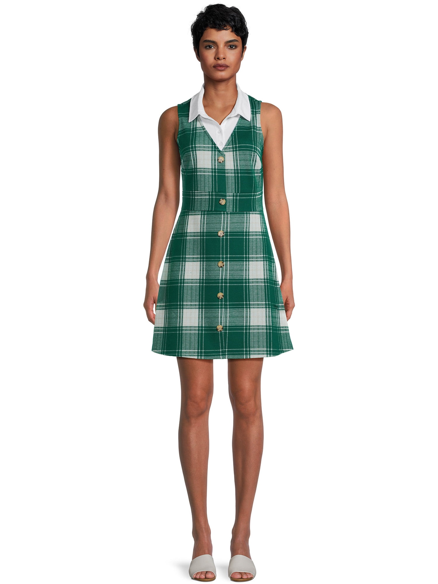 No Boundaries Juniors Twofer Dress 