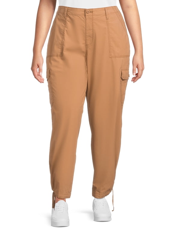 Juniors Plus Cargo Pants, 27” Inseam