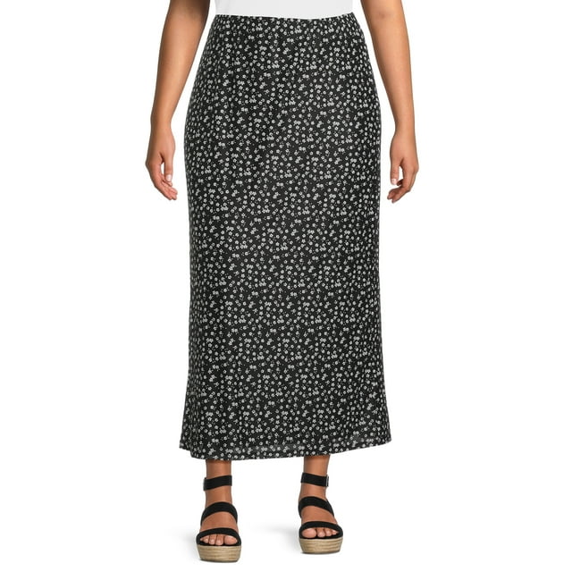 No Boundaries Juniors Plus Mesh Skirt, Sizes 1X-4X
