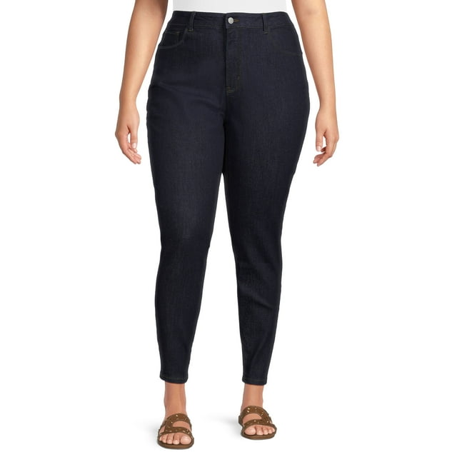 No Boundaries Juniors Plus Size High Rise Skinny Jeans