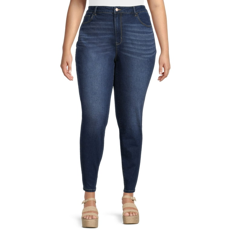 No Boundaries Juniors Plus Size High Rise Skinny Jeans