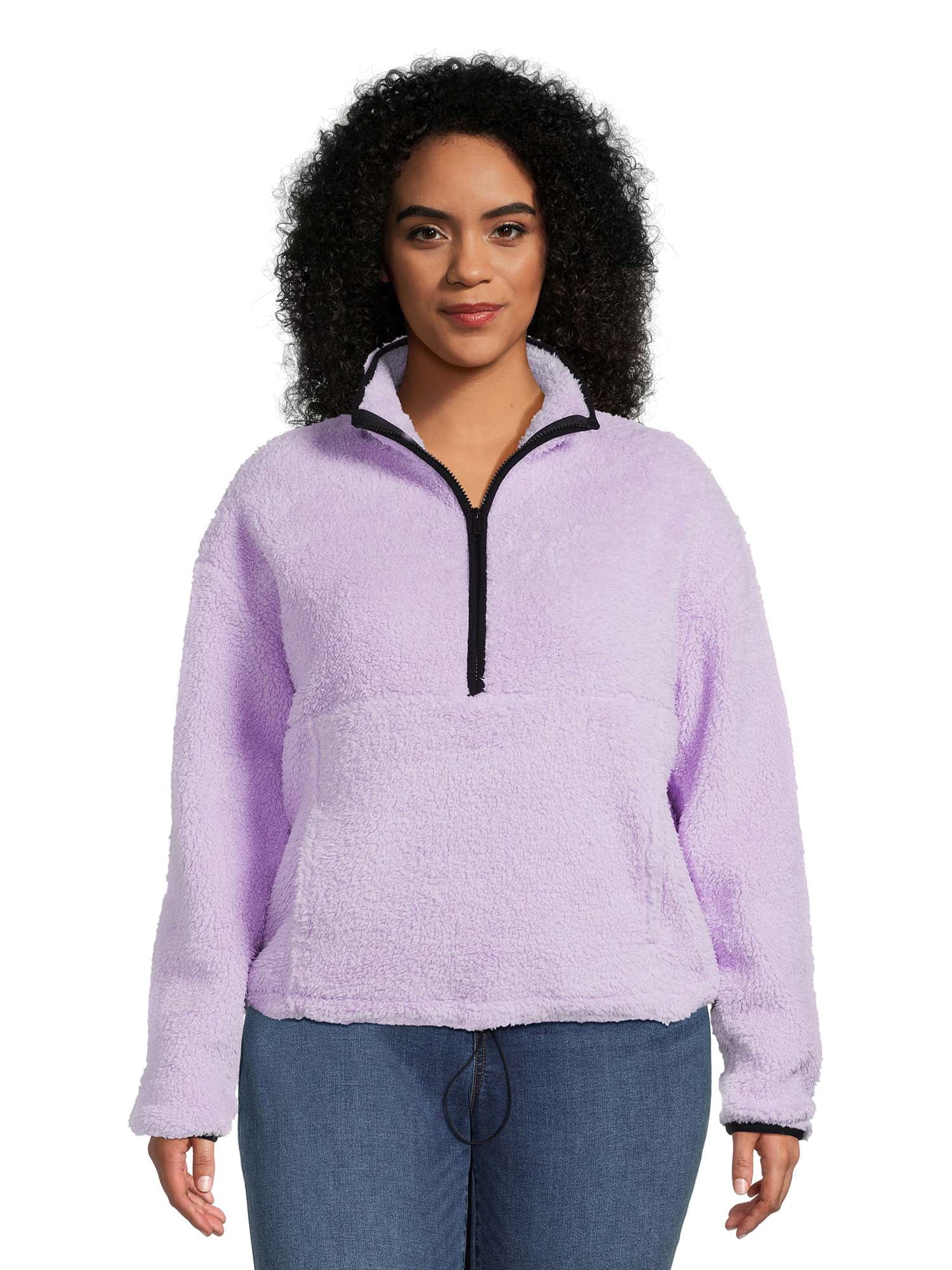 No Boundaries Juniors Plus Size Plush Pullover, Sizes 1X-4X - Walmart.com