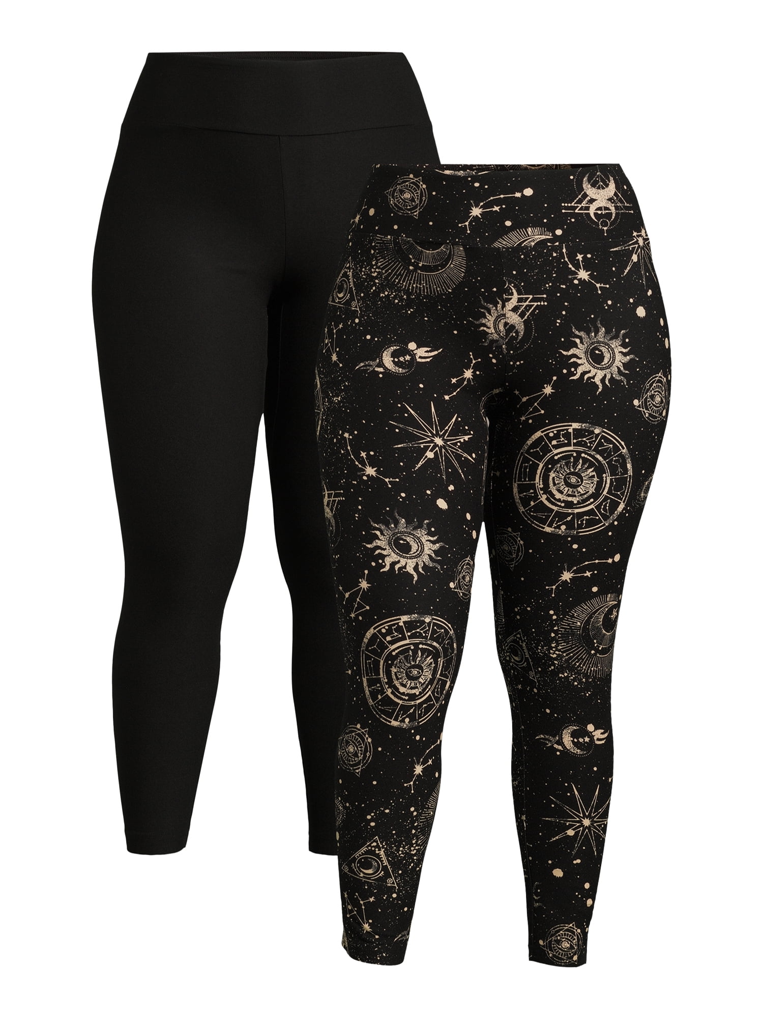 No Boundaries Sueded Leggings, 2-Pack, 27