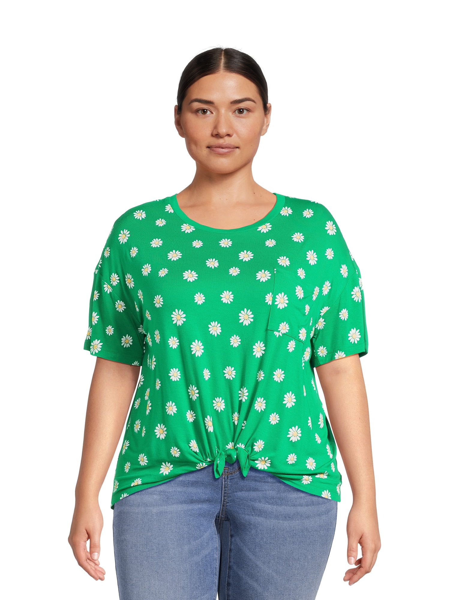 cute green shirts for juniors