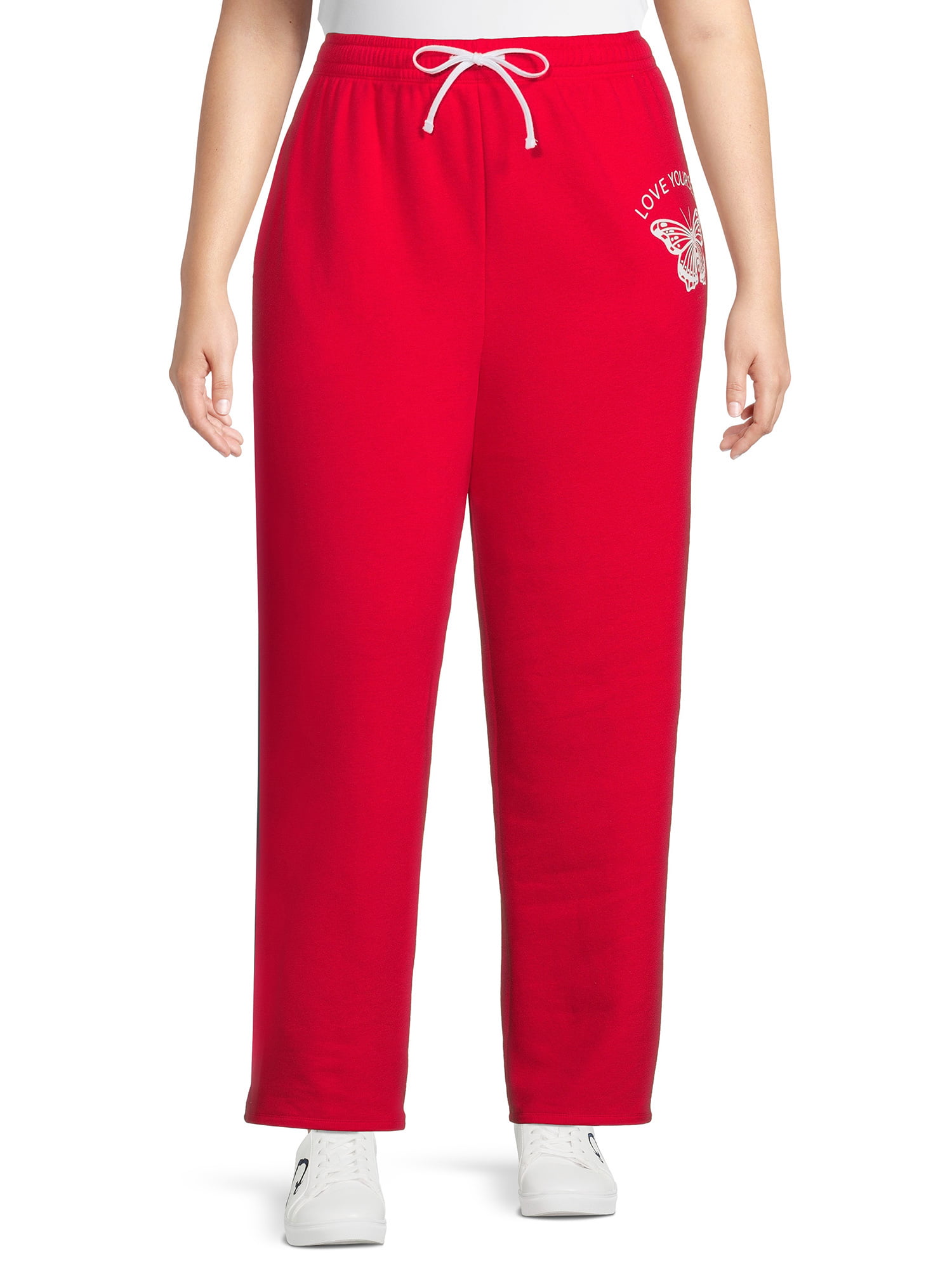 No Boundaries Junior Women's Red Pull-on Pants Size XL - $13 - From Brian