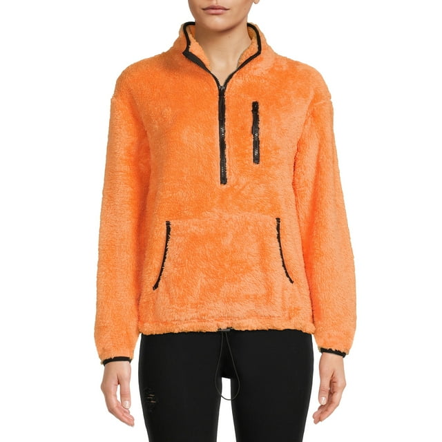 No Boundaries Juniors’ Plush Pullover