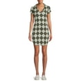 thumbnail image 1 of No Boundaries Juniors Polo Dress with Short Sleeves, 1 of 5
