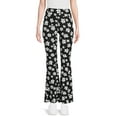 thumbnail image 1 of No Boundaries Juniors Print Flare Pants, 32" Inseam, Sizes XS-XXXL, 1 of 5