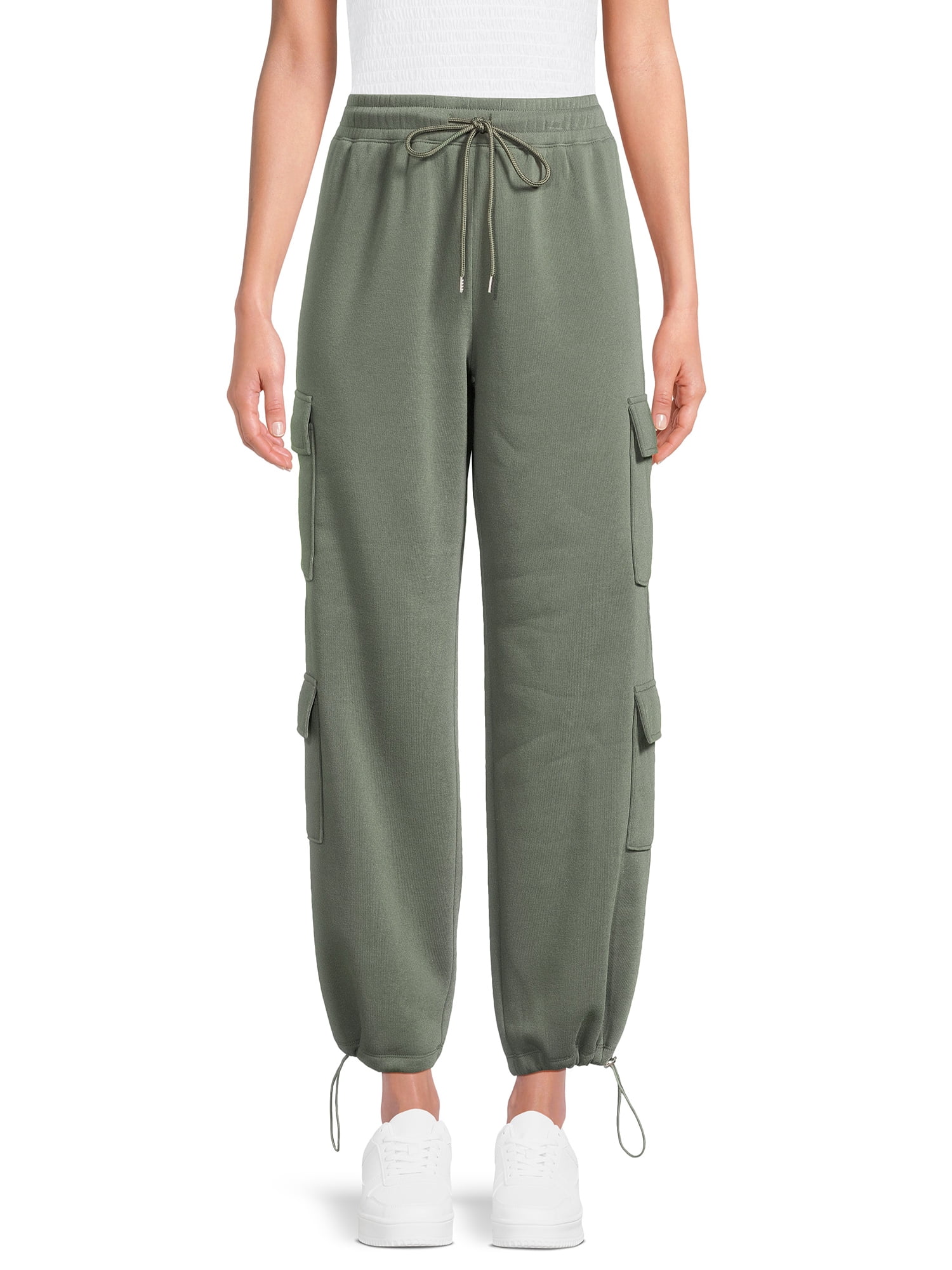 No Boundaries Juniors Pull On Cargo Joggers, 29" Inseam, Sizes XS3XL