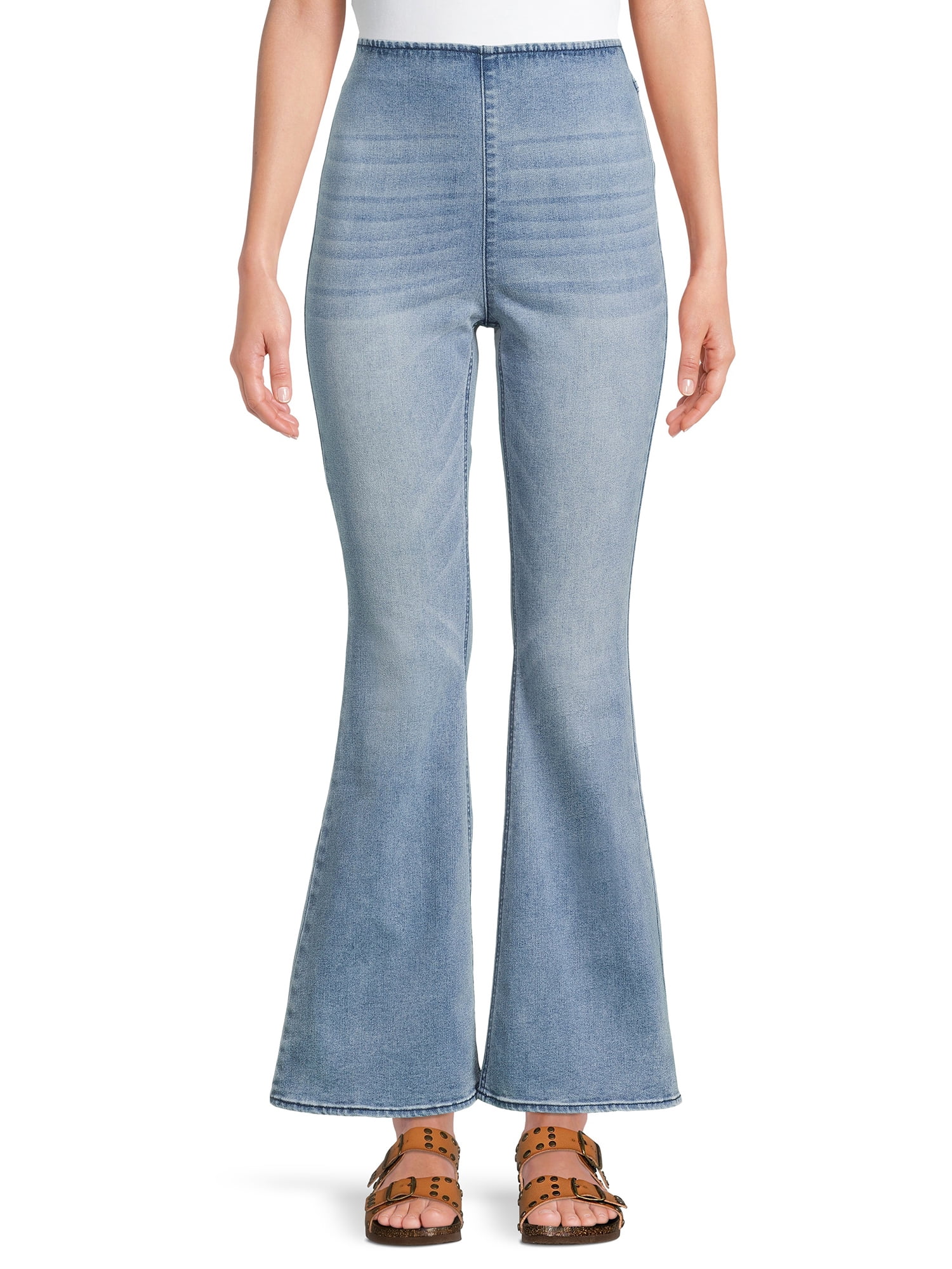 【PORTERNA】Wants Shirring Flare Jeans PORTERNA】Wants Shirring Flare Jeans