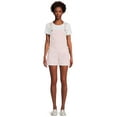 thumbnail image 1 of No Boundaries Juniors Relaxed Boyfriend Shortalls, Sizes XS-XXXL, 1 of 5