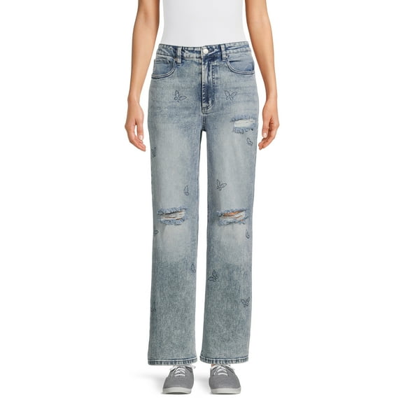 No Boundaries Juniors Rhinestone Fashion Jeans