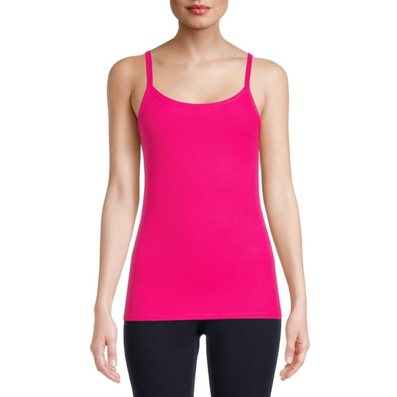 No Boundaries Juniors’ Ribbed Cami Tank Top, Sizes XS-XXXL