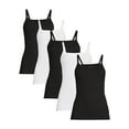 No Boundaries Juniors' Ribbed Cami Top, 5-pack - Walmart.com