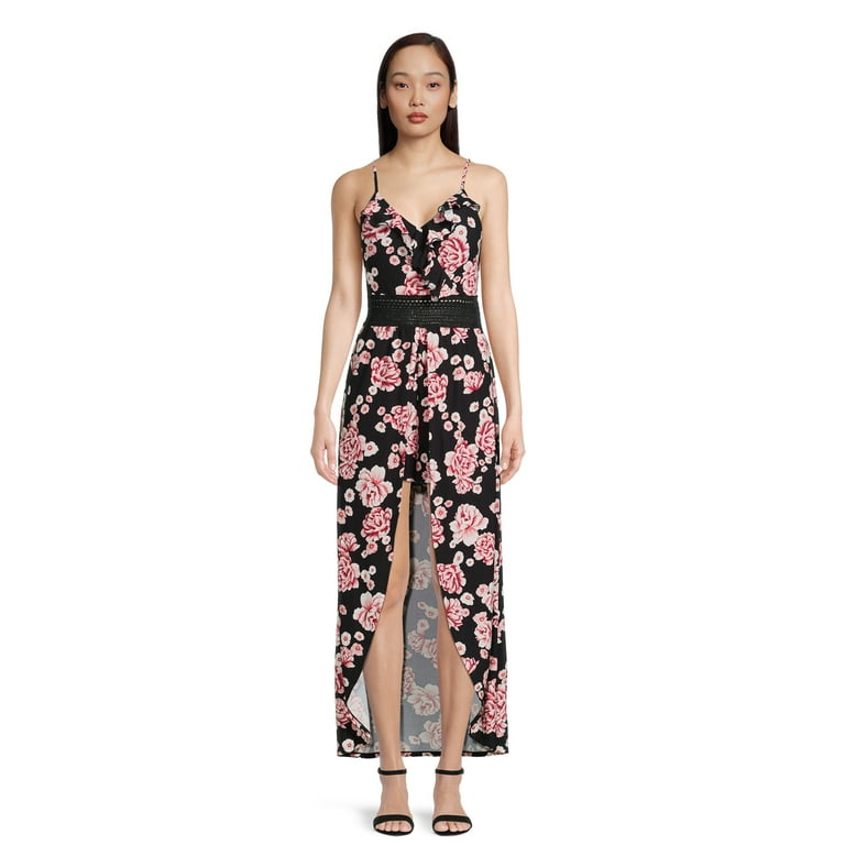 April Surplice Floral Romper April Surplice Floral Romper