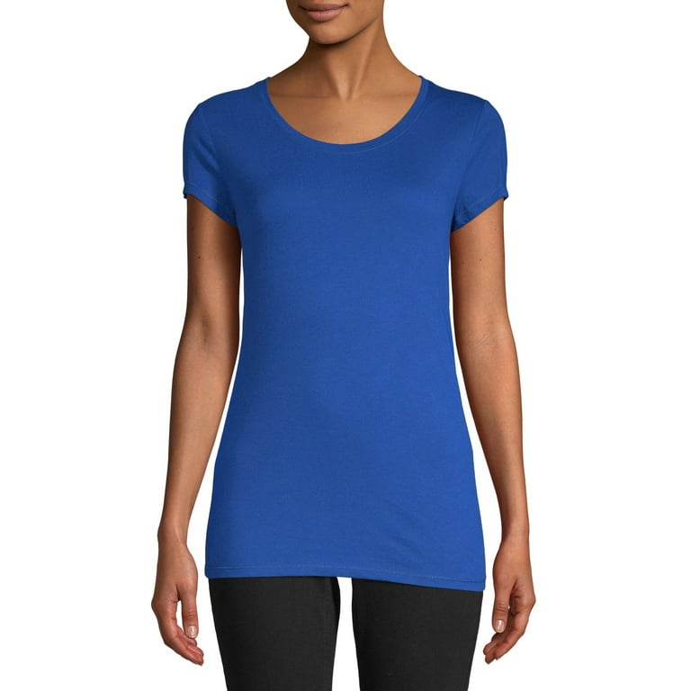 no boundaries scoop neck tee