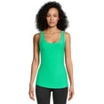 thumbnail image 1 of No Boundaries Juniors Scoop Neck Tank, Sizes XS-XXXL, 1 of 5