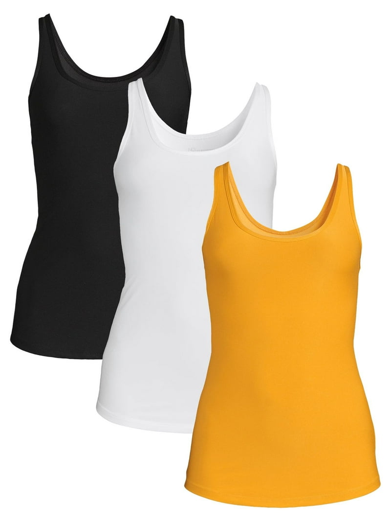 トップス Beck and call What's your type No Boundaries Scoop Neck Spaghetti Straps Ribbed Cami