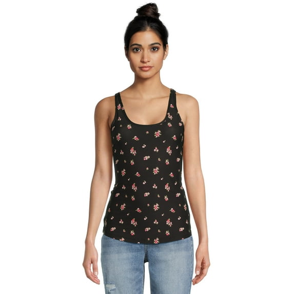 No Boundaries Juniors Scoop Neck Tank Top, Sizes XS-XXXL