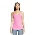 thumbnail image 1 of No Boundaries Juniors Scoop Neck Tank Top, Sizes XS-XXXL, 1 of 5