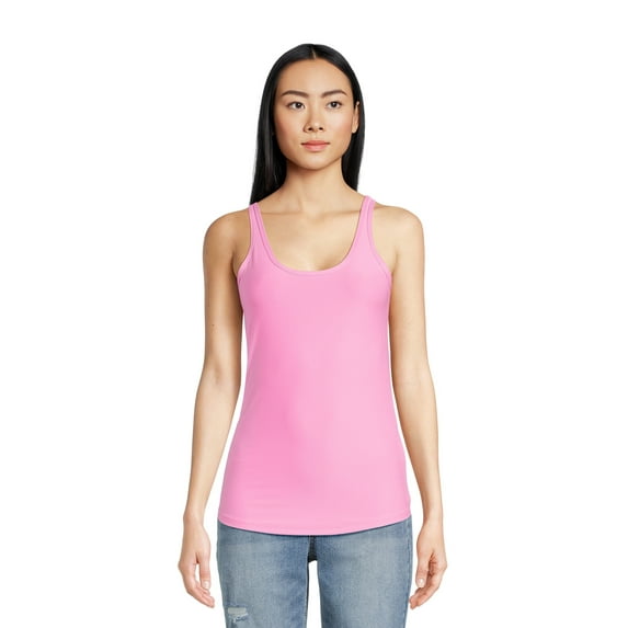 No Boundaries Juniors Scoop Neck Tank Top, Sizes XS-XXXL