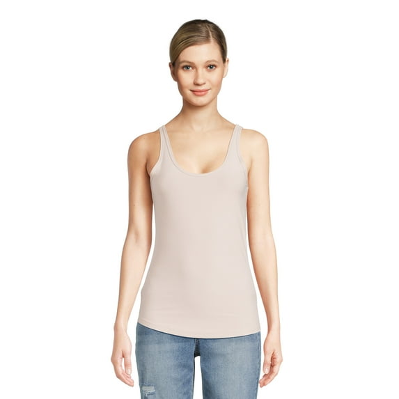 No Boundaries Scoop Neck Tank Top, Women's
