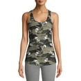 thumbnail image 1 of No Boundaries Juniors' Scoop Neck Tank Top, 1 of 6
