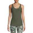 thumbnail image 1 of No Boundaries Juniors' Scoop Neck Tank Tops, 1 of 5