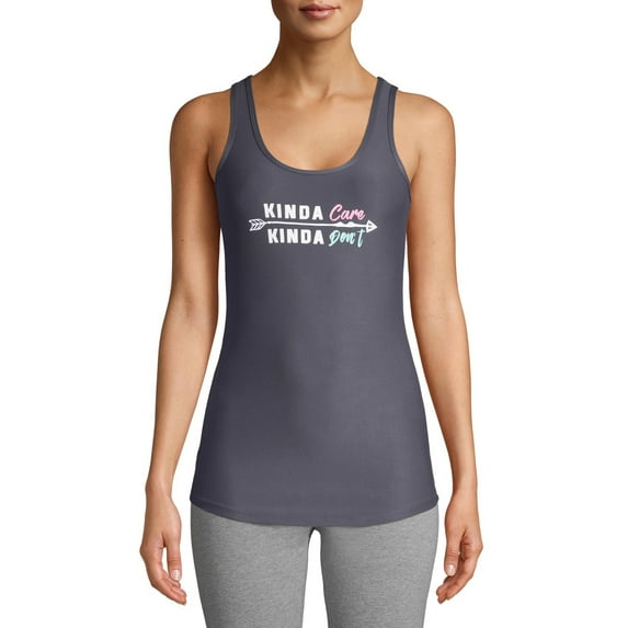 No Boundaries Juniors' Scoop Neck Tank