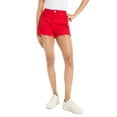 thumbnail image 1 of No Boundaries Juniors Seamed Denim Shorts, Sizes 1-21, 1 of 5