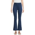 thumbnail image 1 of No Boundaries Juniors Seamed Pull On Flare Jeggings, Sizes S-XXXL, 1 of 5