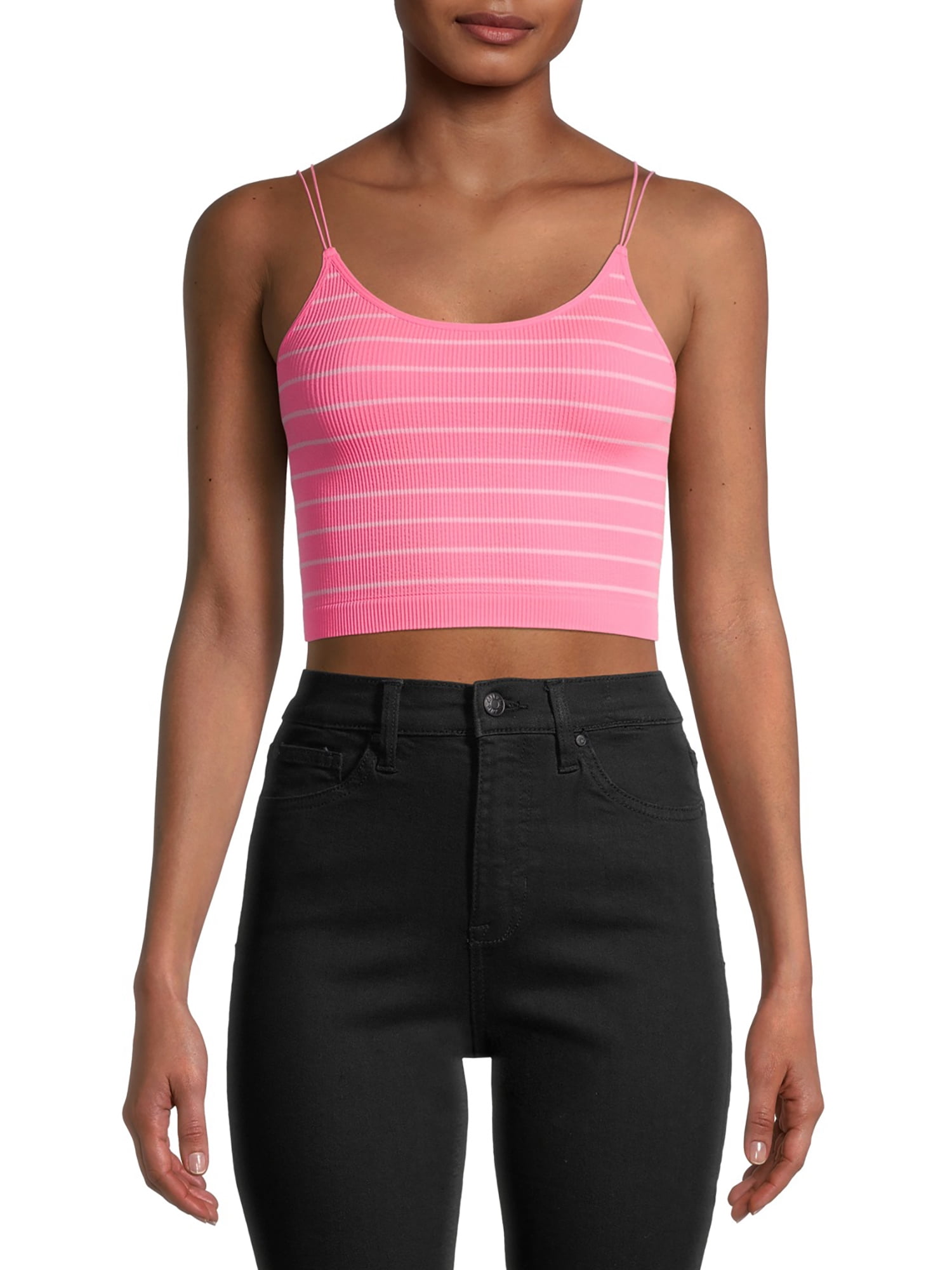 No Boundaries Juniors Seamless Cami Bra