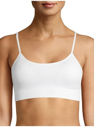 No Boundaries Juniors' Seamless Reversible Twist Bralette, Sizes to 3XL 