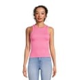 No Boundaries Seamless Tank Top, Women's and Women's Plus