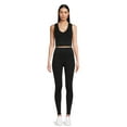 thumbnail image 1 of No Boundaries Juniors Seamless Tank Top and Leggings Set, 2-Piece, 1 of 5
