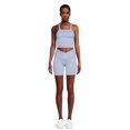 thumbnail image 1 of No Boundaries Juniors Seamless Tank Top and Shorts Set, 2-Piece, Sizes S-XL, 1 of 5