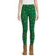 No Boundaries Juniors Seasonal Print Leggings