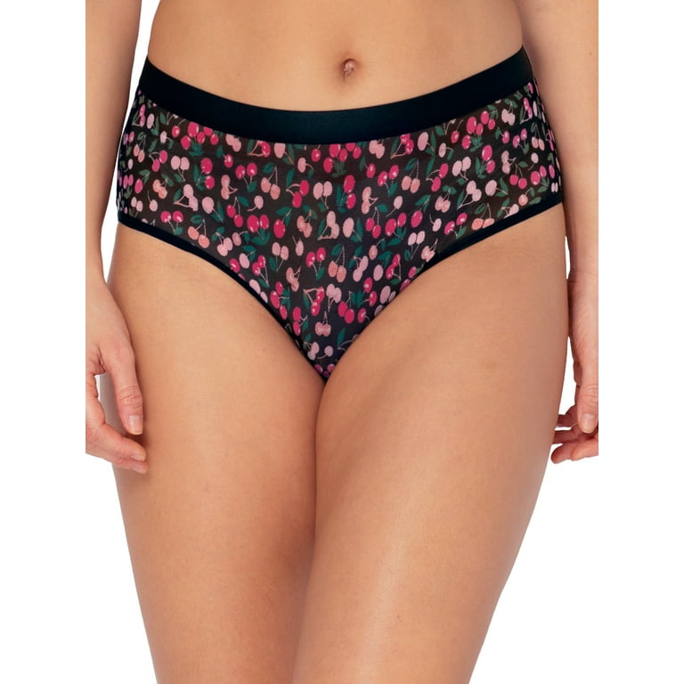 No Boundaries Floral Cheeky Stretchy Panty (Juniors) 4 Pack
