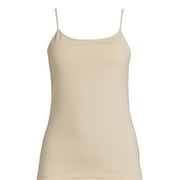 No Boundaries Shelf Bra Cami, 2-Pack, Women’s and Women’s Plus