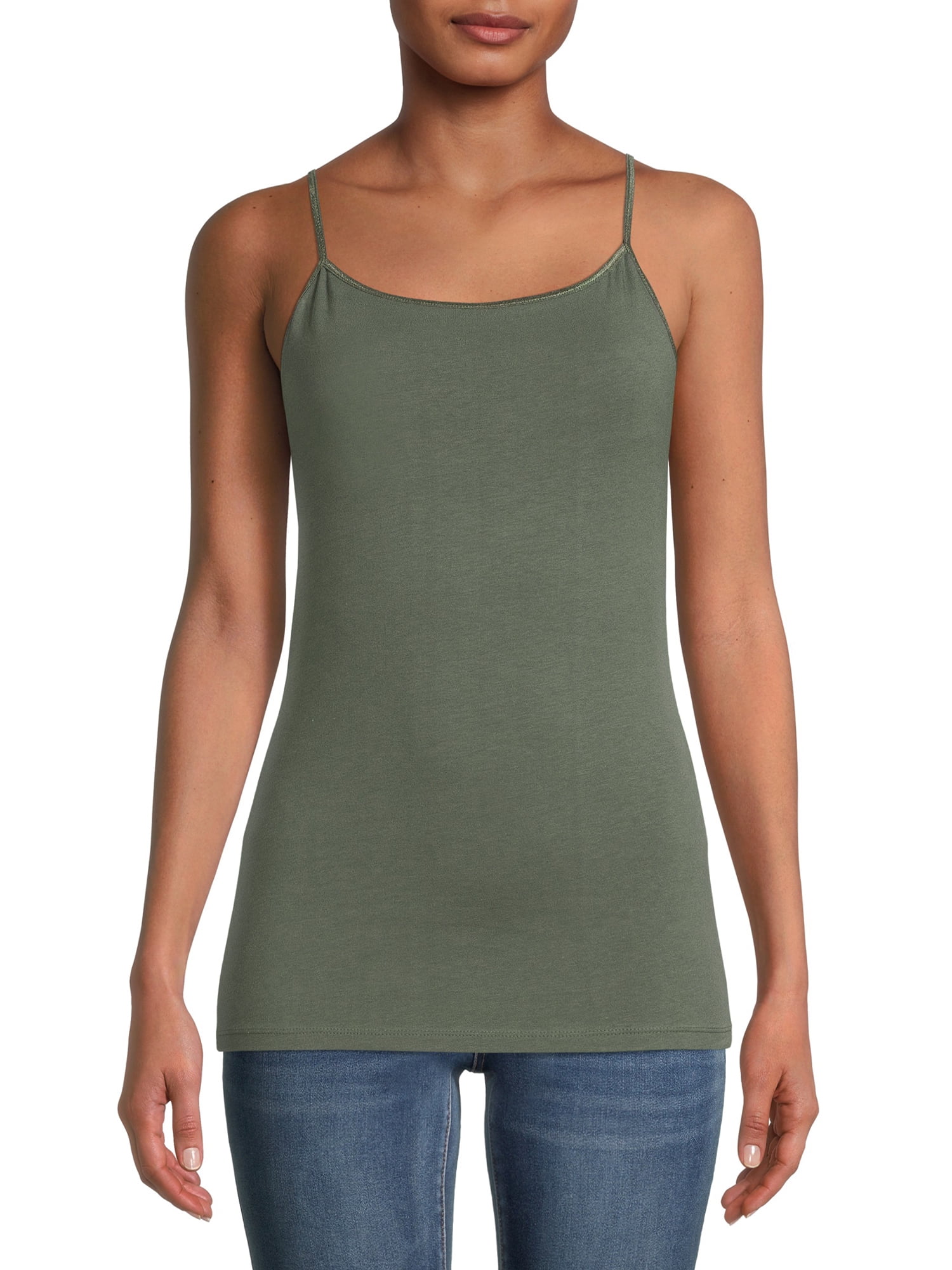 No Boundaries Juniors' Shelf Bra Cami