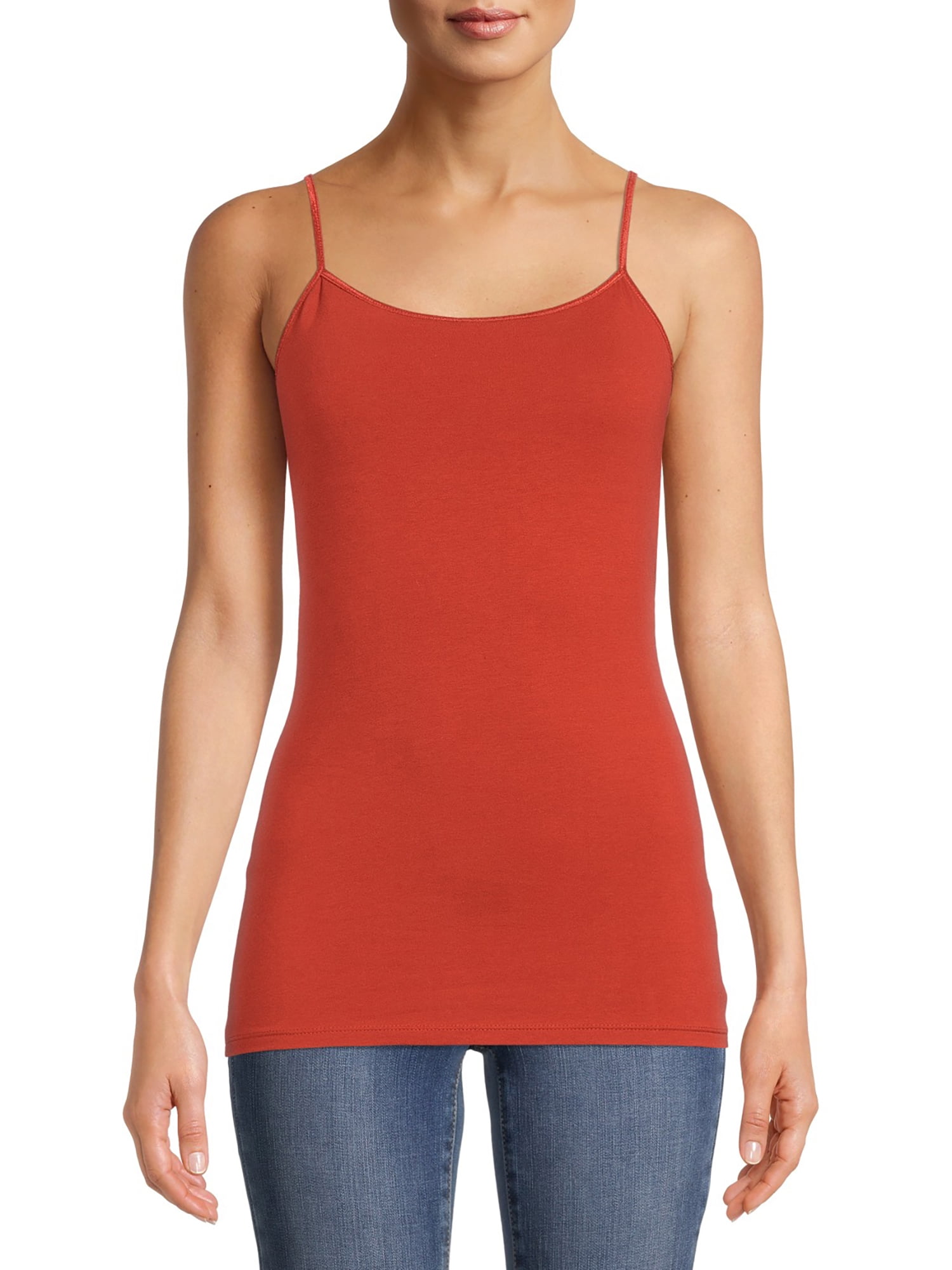 No Boundaries Juniors' Shelf Bra Cami