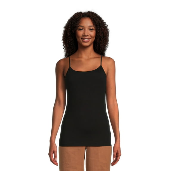 No Boundaries Juniors Shelf Bra Camisole