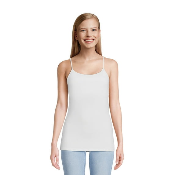 No Boundaries Juniors Shelf Bra Camisole