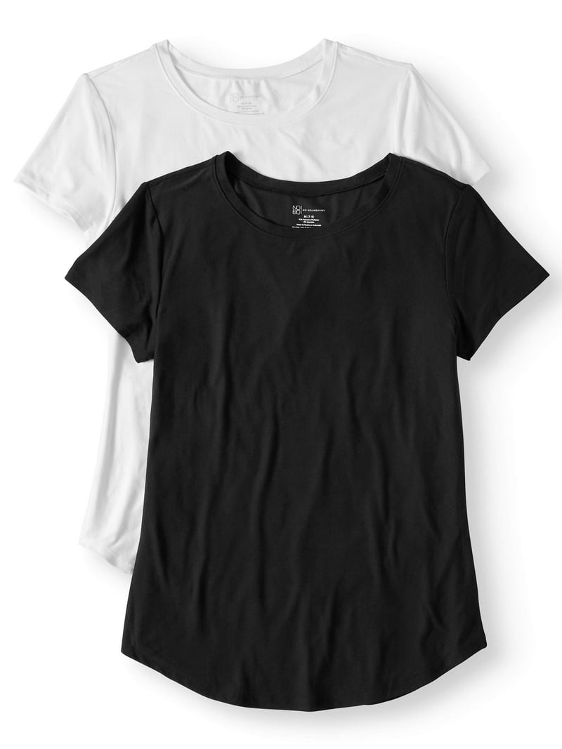 No Boundaries Juniors' Short Sleeve Round Neck T-Shirt 2