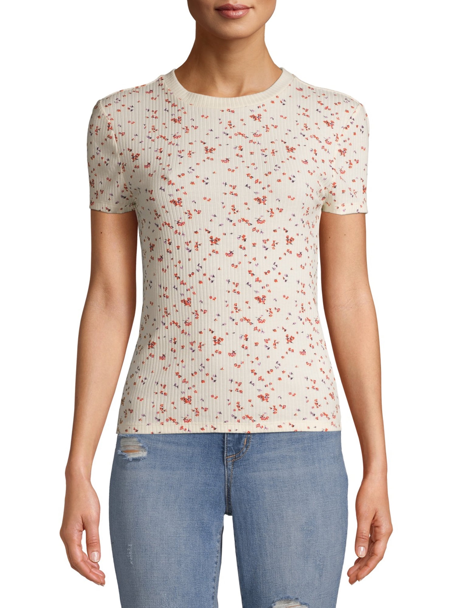 No Boundaries Juniors' Short Sleeve T-Shirt