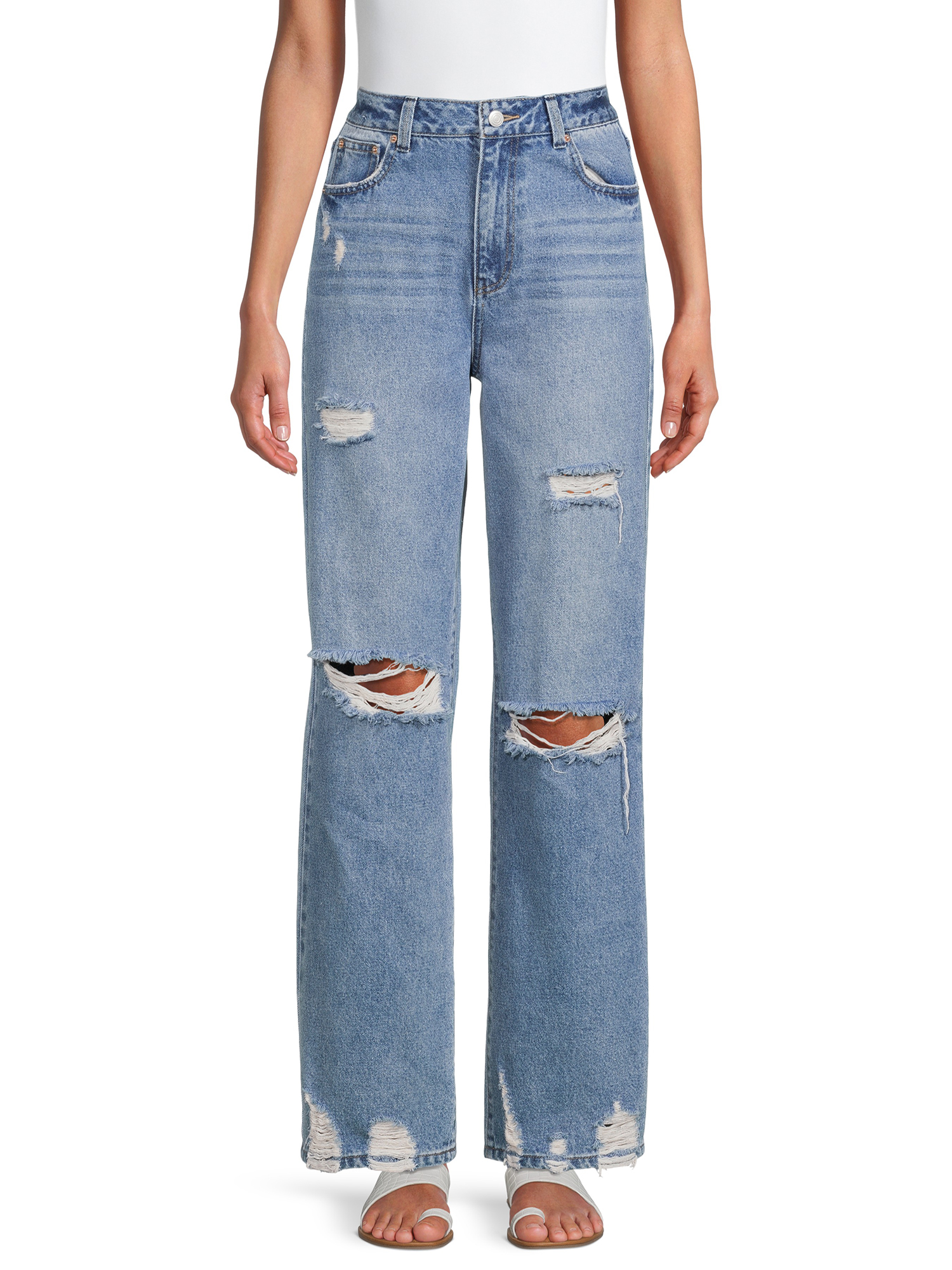 No Boundaries Juniors' Skater Jeans - Walmart.com