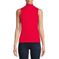 thumbnail image 1 of No Boundaries Juniors' Sleeveless Mock Neck Top, 1 of 5